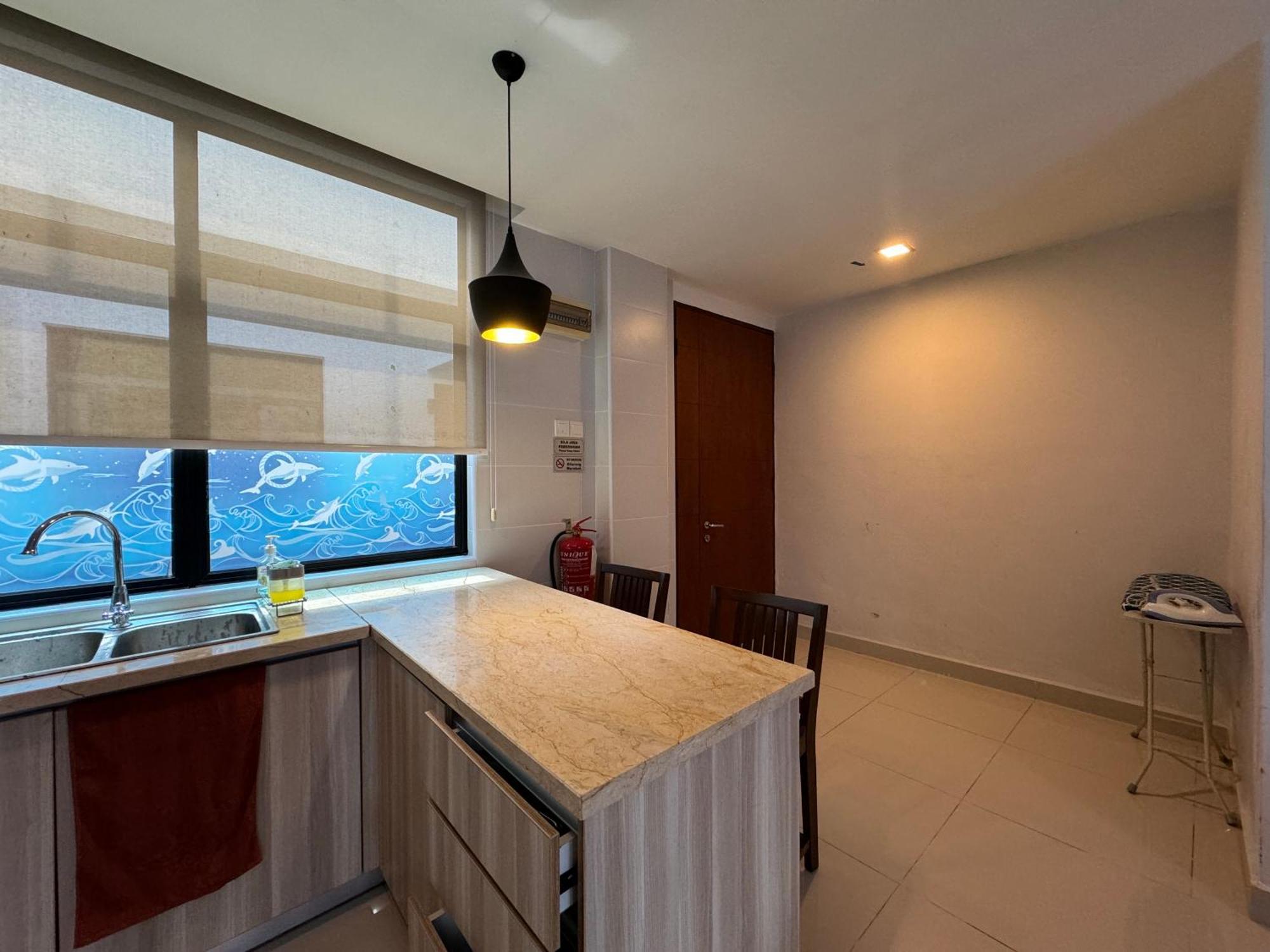 Studio At Samsuria Beach Resort Kampung Sungai Ular Экстерьер фото